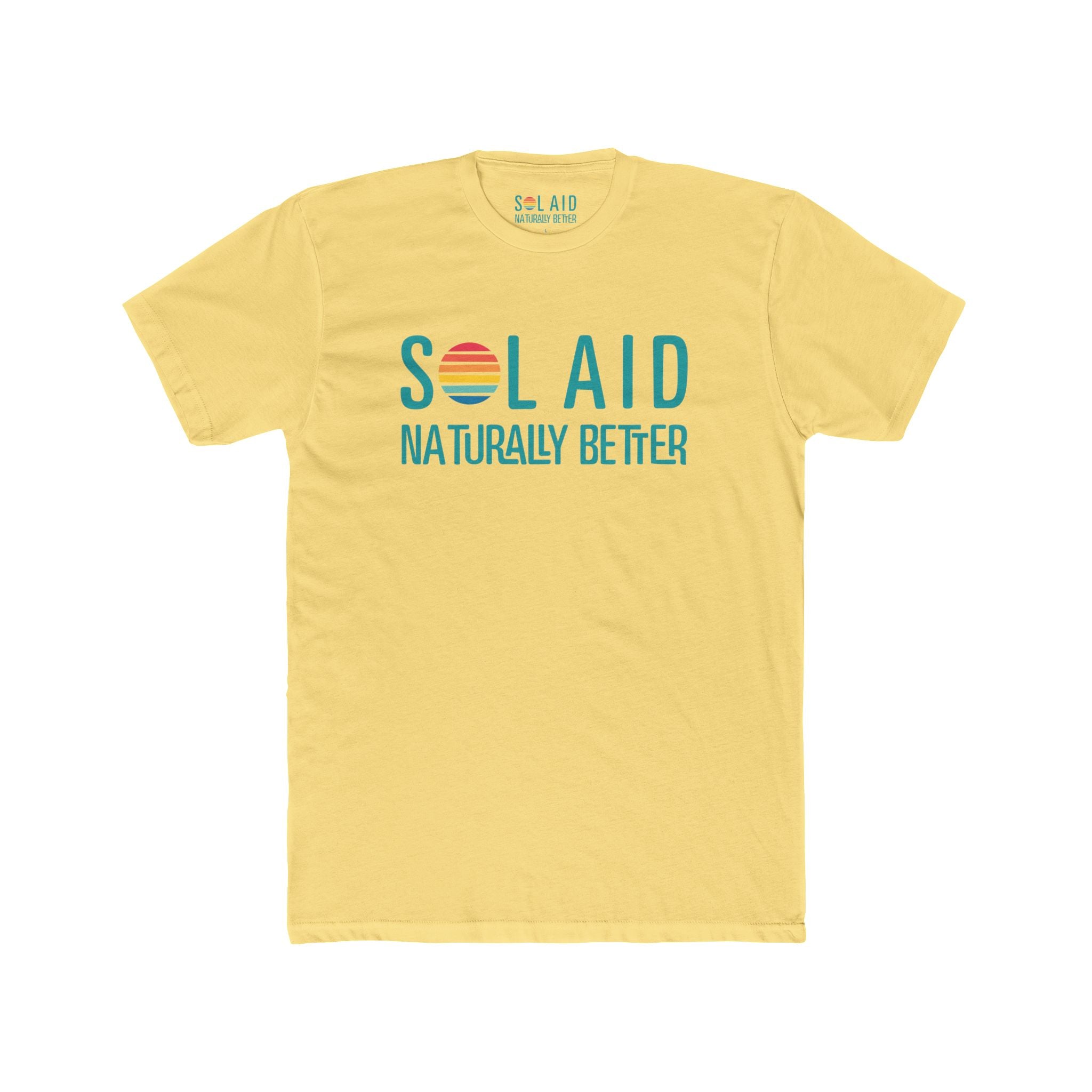Sol Aid “Naturally Better” Tee – Eco-Friendly Unisex Cotton T-Shirt (1% Give Back)