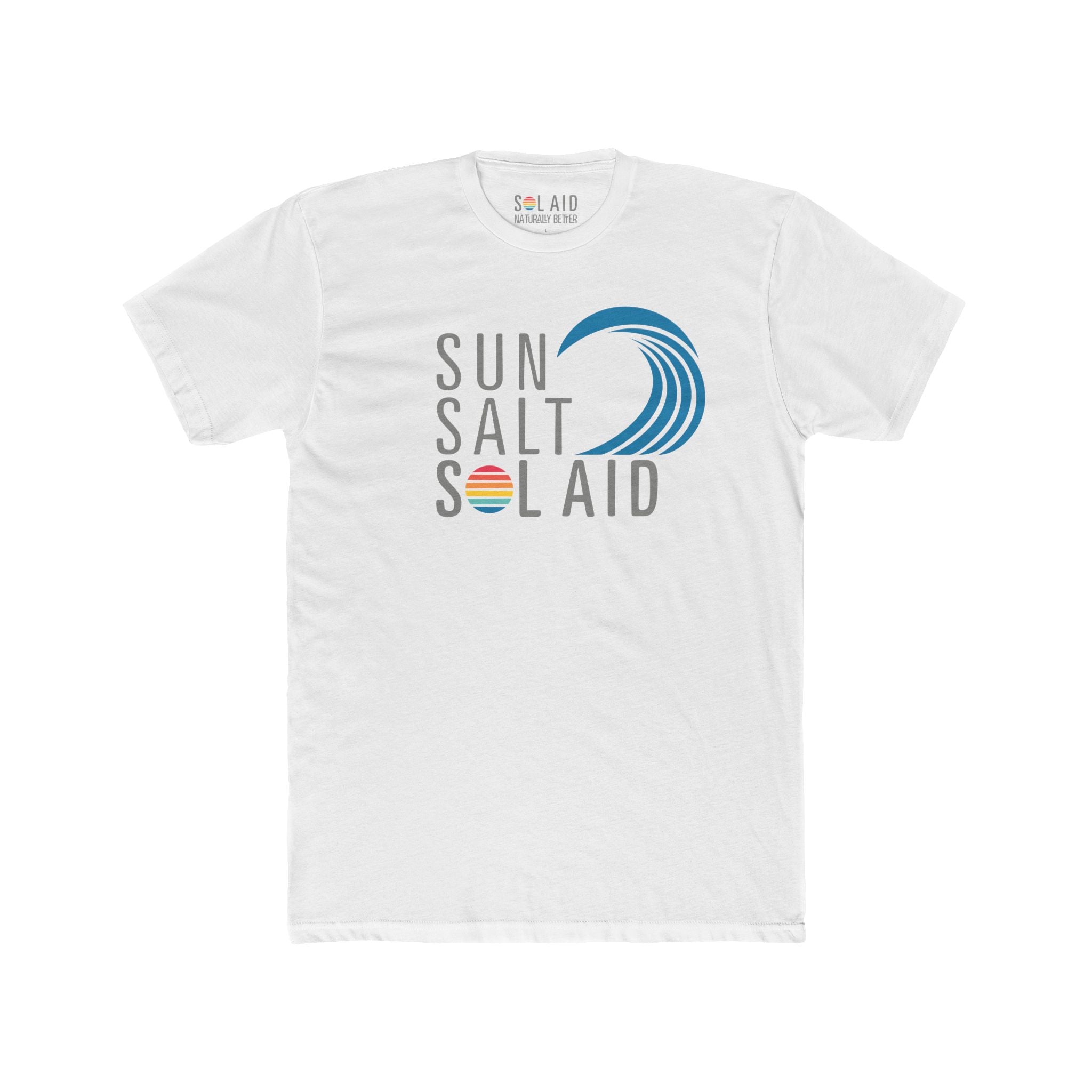 Sun, Salt, Sol Aid Tee – Eco-Friendly Unisex Cotton T-Shirt (1% Give Back)