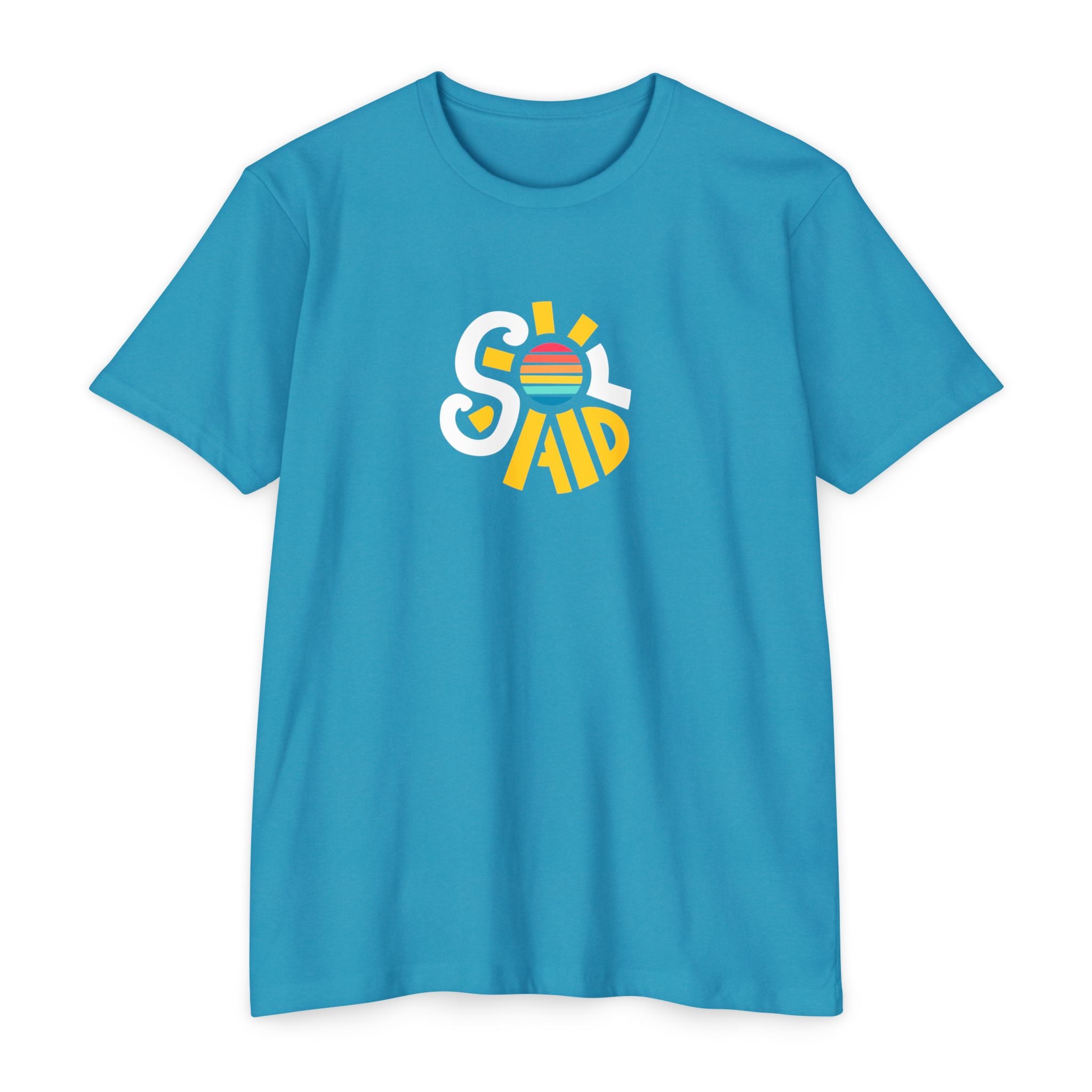Retro Sol Aid Logo Tee – Comfort Blend Unisex T-Shirt