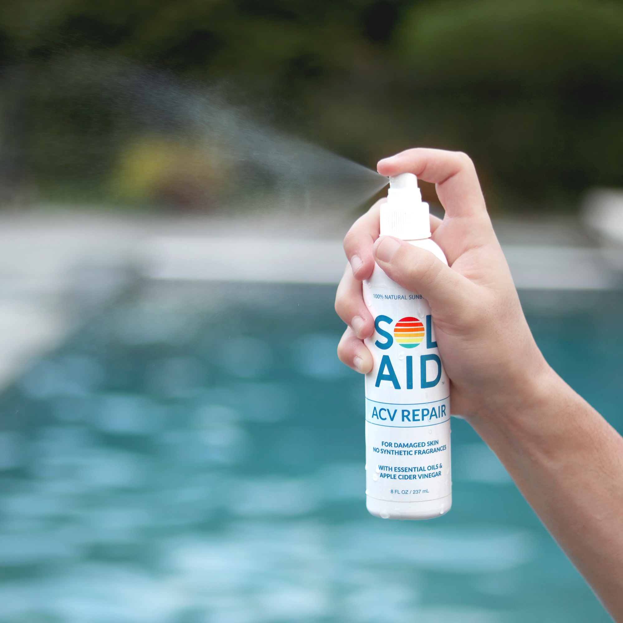 Sol Aid ACV Repair After Sun Ultra Hydrating Mist (8 Fl Oz)