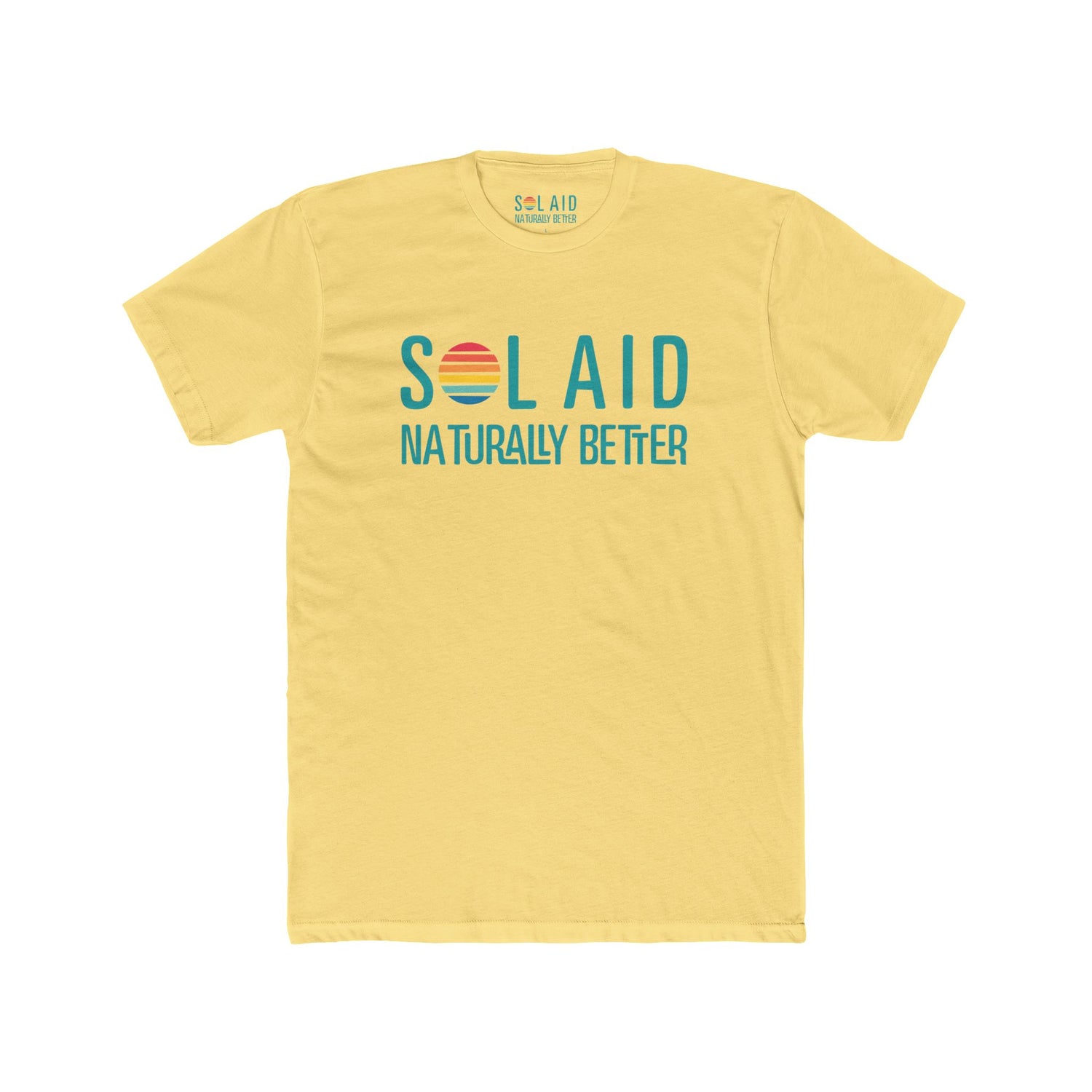 Sol Aid “Naturally Better” Tee – Eco-Friendly Unisex Cotton T-Shirt (1% Give Back)