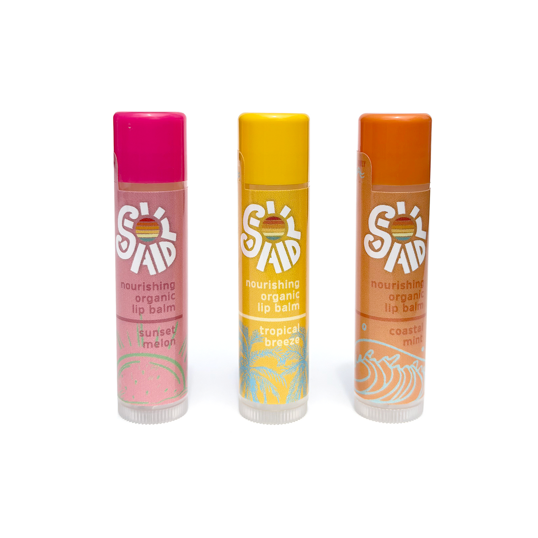 Nourishing Organic Lip Balm – 30ct + POS Display