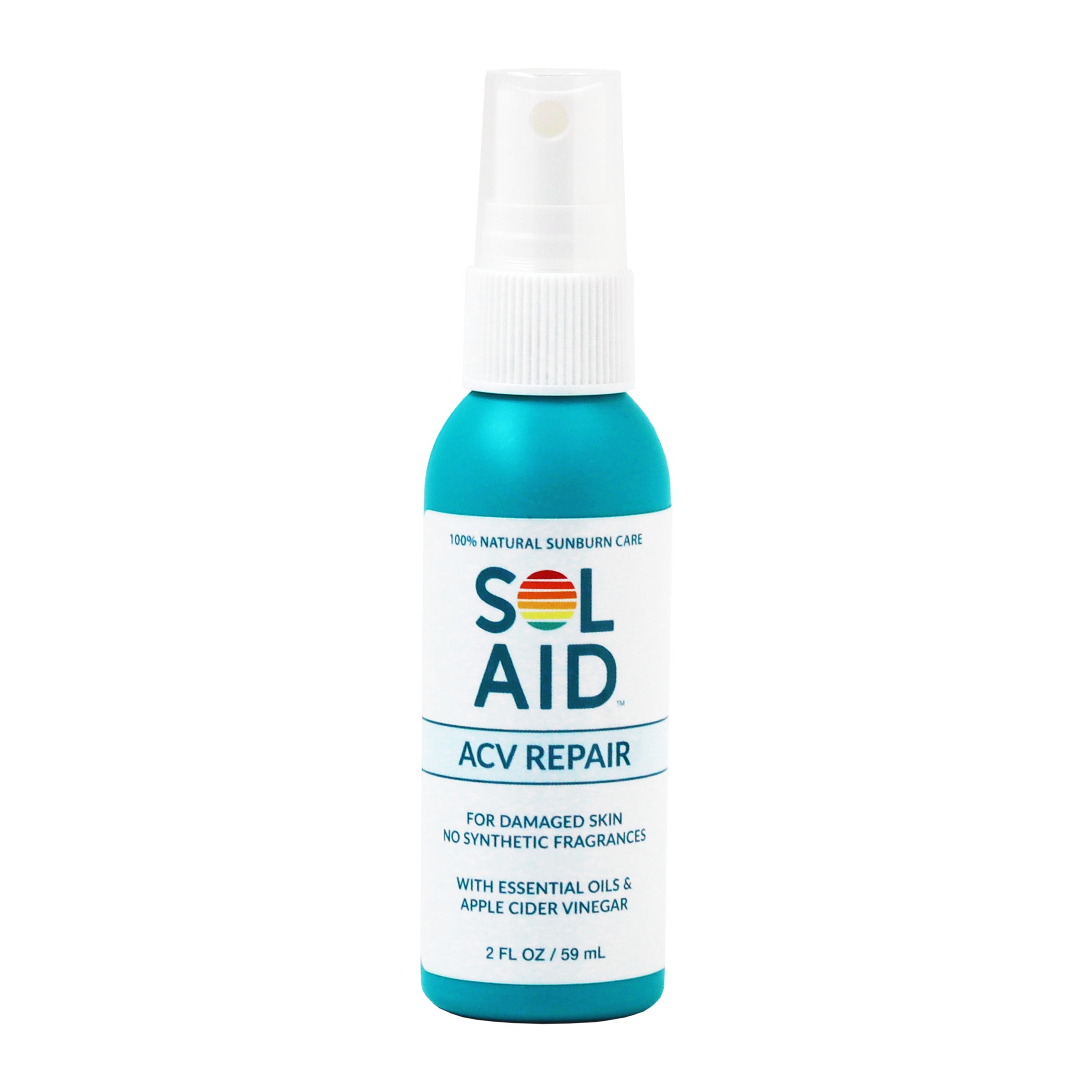 Sol Aid ACV Repair After Sun Ultra Hydrating Mist (2 Fl Oz)
