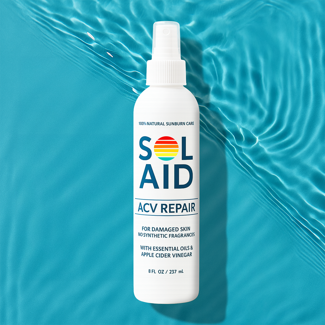 Sol Aid ACV Repair After Sun Ultra Hydrating Mist (8 Fl Oz)