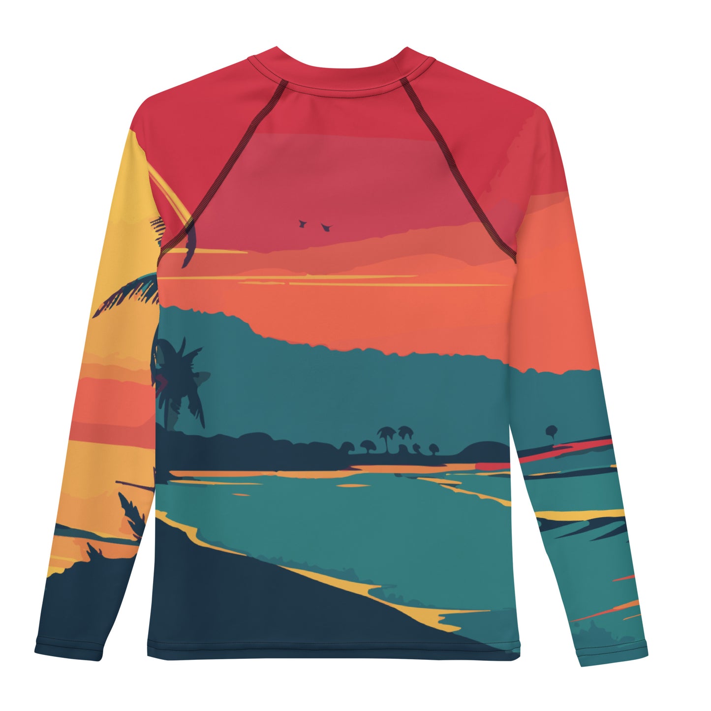 Sol-Aid UPF 50+ Sunset Youth Rash Guard