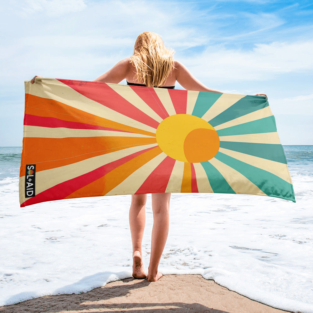 Sol-Aid Retro Sun Beach Towel